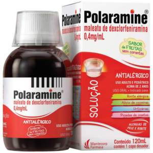 POLARAMINE SOLUCAO 120ML