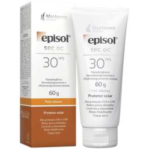 EPISOL PROTETOR SOLAR FACIAL SEC OC FPS30 60G