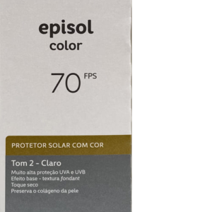 EPISOL PROTETOR SOLAR COR 2 CLARA FPS70 40ML
