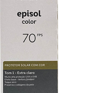 EPISOL PROTETOR SOLAR COR 1 EXTRA CLARA FPS70 40ML