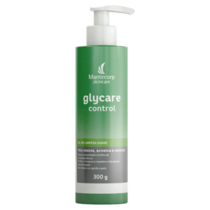 GEL DE LIMPEZA SUAVE MANTECORP SKINCARE GLYCARE CONTROL FRASCO 300ML