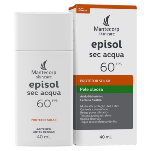 EPISOL PROTETOR SOLAR FACIAL SEC ACQUA TOQUE SECO FPS60 FRASCO 40ML