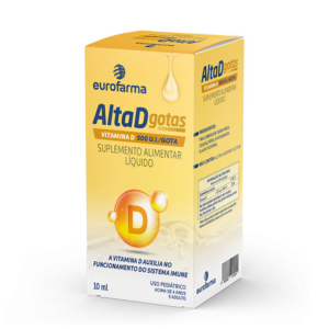 VITAMINA D 500UI ALTA D GOTAS 10ML