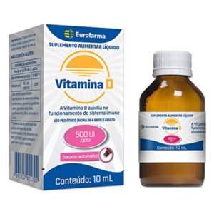 VITAMINA D 500UI SOLUCAO 10ML