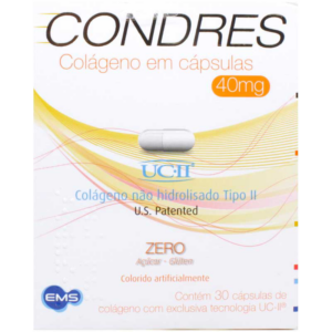 CONDRES COLAGENO 40MG C/30 CAPSULAS