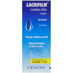 LACRIFILM SOLUCAO OFTALMICA 5MG 15ML