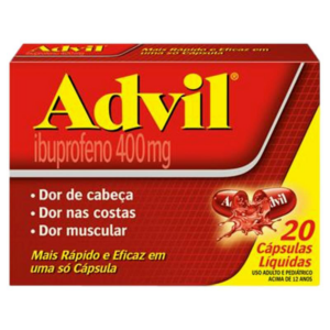 ADVIL 400MG 20 CAPSULAS