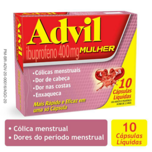 ADVIL MULHER 400MG 10 CAPSULAS