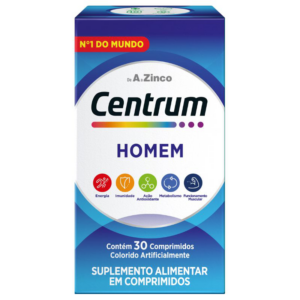 CENTRUM ESSENTIALS HOMEM 30 COMPRIMIDOS
