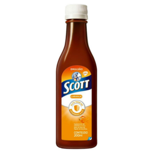 EMULSAO SCOTT LARANJA 200ML