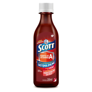 EMULSAO SCOTT MORANGO 200ML