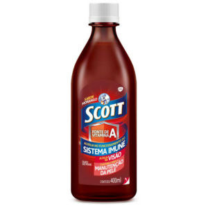 EMULSAO SCOTT MORANGO 400ML