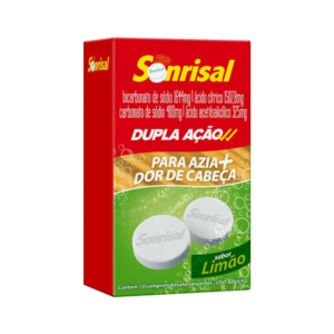 SONRISAL LIMAO 5X2 10 COMPRIMIDOS EFERVESCENTES