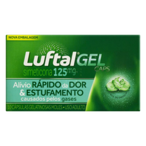 LUFTAL MAX 125MG C/10 CAPSULAS GEL