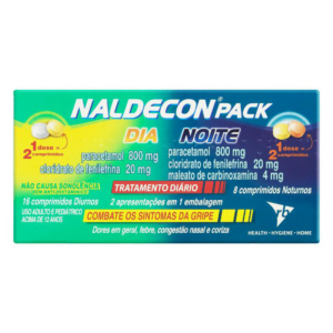 NALDECON PACK DIA/NOITE C/4X6 COMPRIMIDOS