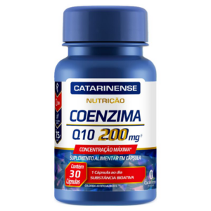 COENZIMA Q10 200MG CATARINENSE C/30 CAPSULAS GELATINOSAS MOLES