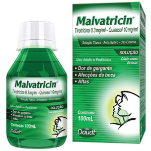 MALVATRICIN SOLUCAO LIQUIDO 100ML