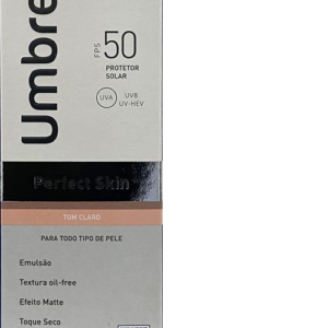 PROTETOR SOLAR UMBRELLA PERFECT SKIN TOM CLARO FPS50 50G