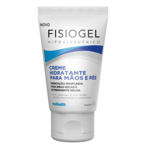CREME HIDRATANTE MAOS E PES FISIOGEL 50G