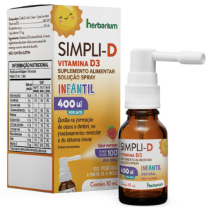 SIMPLI-D 400UI INFANTIL SOLUÇAO SPRAY 10ML