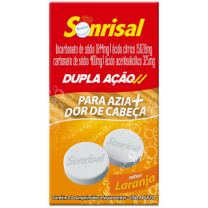 SONRISAL LARANJA C/5X2 COMPRIMIDOS EFERVESCENTES