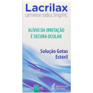 LACRILAX SOLUCAO OFTALMICA 5MG 15ML