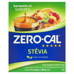 ADOCANTE ZERO-CAL STEVIA PO C/50 ENVELOPES