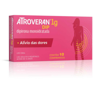 ATROVERAN DIP 1G C/10 COMPRIMIDOS