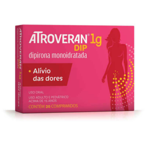 ATROVERAN DIP 1G C/20 COMPRIMIDOS