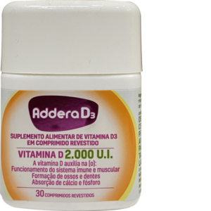 ADDERA D3 2.000UI FRASCO C/30 COMPRIMIDOS