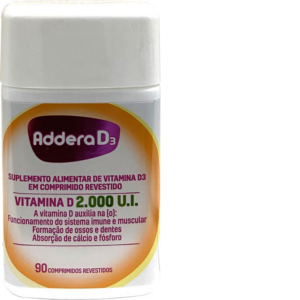 ADDERA D3 2.000UI FRASCO C/90 COMPRIMIDOS