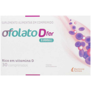OFOLATO D FER 2.000UI C/30 COMPRIMIDOS