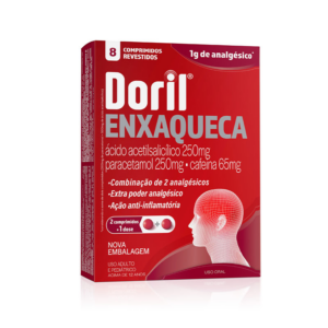 DORIL ENXAQUECA C/8 COMPRIMIDOS REV