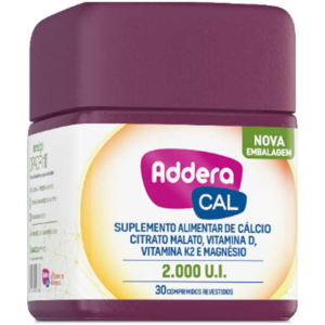 ADDERA CAL 2.000UI FRASCO C/30 COMPRIMIDOS
