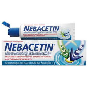 NEBACETIN POMADA 15G