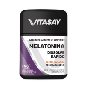VITASAY MELATONINA LARANJA ZERO ACUCAR C/90 COMPRIMIDOS