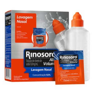 RINOSORO PO C/30 SACHES + FRASCO APLICADOR ALTO VOLUME 0.9%  250ML