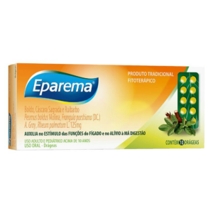 EPAREMA 0,08MG CAIXA 10 DRAGEAS