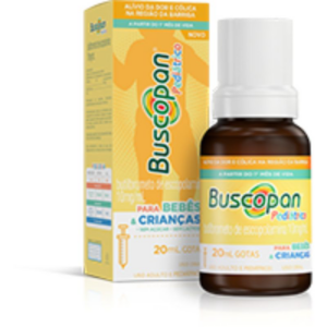 BUSCOPAN PEDIATRICO BUTILBROMETO DE ESCOPOLAMINA 10MG/ML SOLUÇAO ORAL 20ML