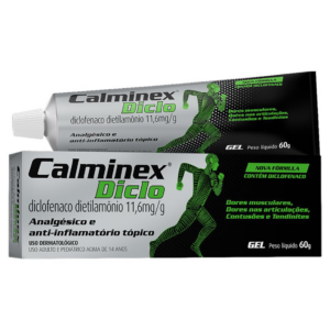CALMINEX DICLO 11,6MG/G CAIXA 60G GEL