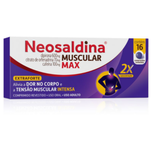 NEOSALDINA MUSCULAR MAX 16CPR