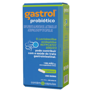 GASTROL PROBIOTICO C/10 CAPSULAS DURAS