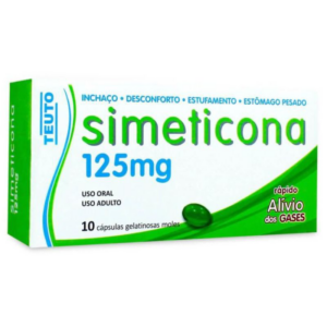 SIMETICONA 125MG C/10 CAPSULAS TEU