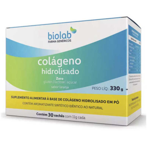 COLAGENO HIDROLISADO PO LARANJA 11G C/30 SACHES