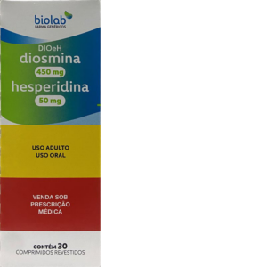 DIOEH 450 + 50MG C/30 COMPRIMIDOS REV