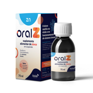 ORAL Z 4MG/ML SUSPENSAO ORAL SABOR CHOCOLATE FRUTAS VERMELHAS 75ML
