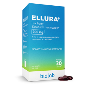 ELLURA CRANBERRY 200MG - 30 CAPSULAS