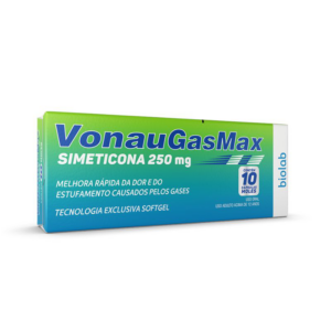 VONAUGASMAX 250 MG COM 10 CAPSULAS