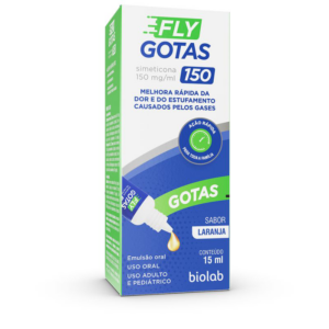 FLY GOTAS 150MG/ML BIOLAB USO ORAL LARANJA 15ML