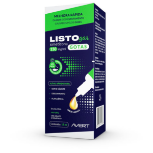 LISTOGAS GOTAS 150MG/ML 15ML